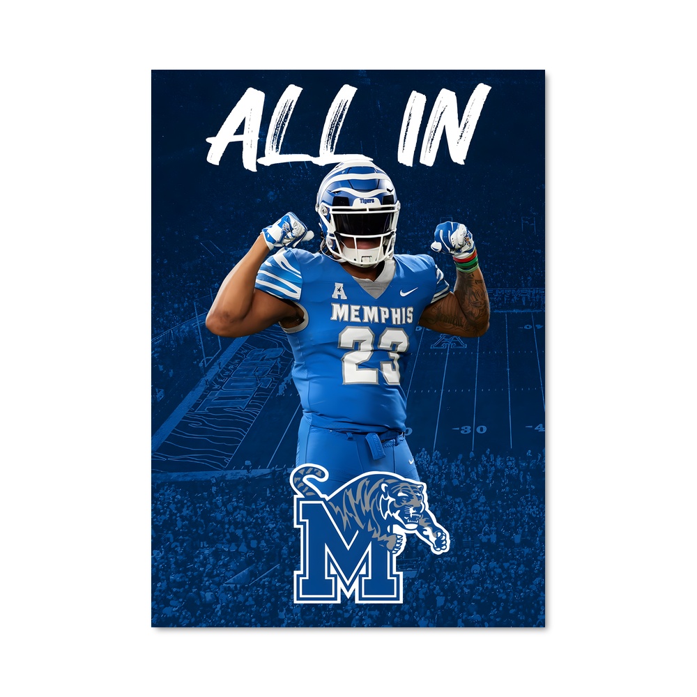 Poster Touchdown Memphis – affiche Basketball